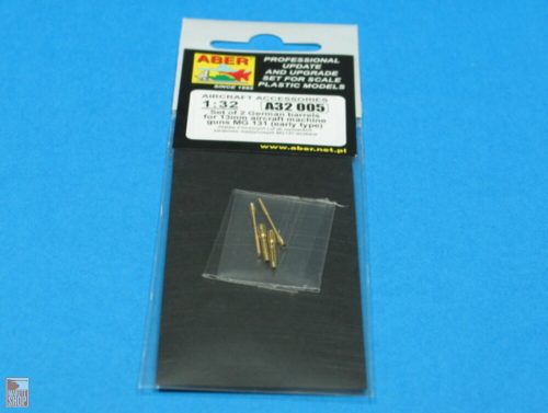 Aber Models 1:32 2  barrels for MG 131 -early