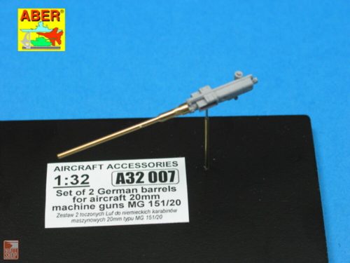 Aber Models 1:32 2 barrels for MG 151/20