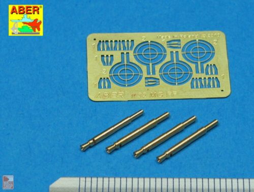 Aber Models 1:32 4 barrels for MG FF