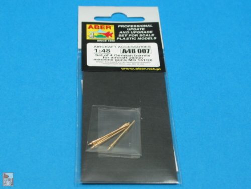 Aber Models 1:48 4 barrels for MG 151/20