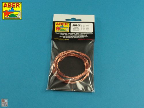 Aber Models  Wires set (diameter 0,5; 0,7; 0,9; 1,1 mm , length 1m each)