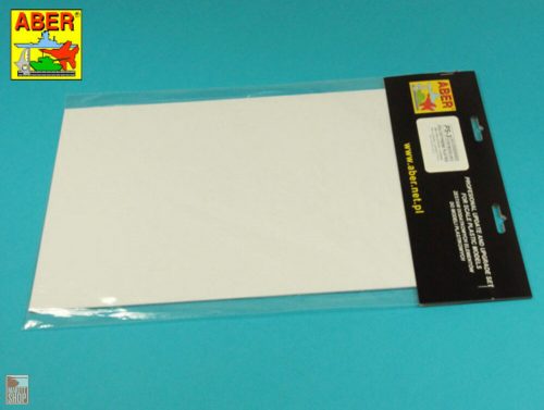 Aber Models  Polystyrene plates 195 x 315 x 0,75 mm x 3 pcs.