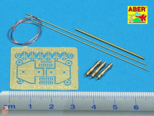 Aber Models  US antenna & brackets