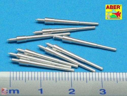 Aber Models 1:350 Set of 9 pcs 203 mm barrels for New Orleans type