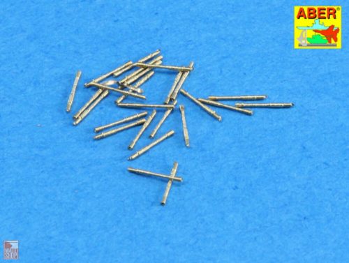 Aber Models 1:350 Set of 20 pcs 13 mm type 93 A/A barrels