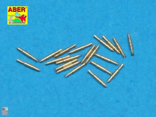 Aber Models 1:350 20 pcs 12,7mm Vickers Mk.III MG barrels