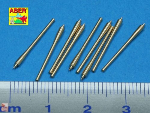 Aber Models 1:350 9 pcs 152 mm barrels for  Richeulieu