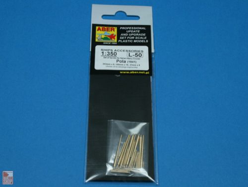 Aber Models 1:350 Barrels for Pola crusier