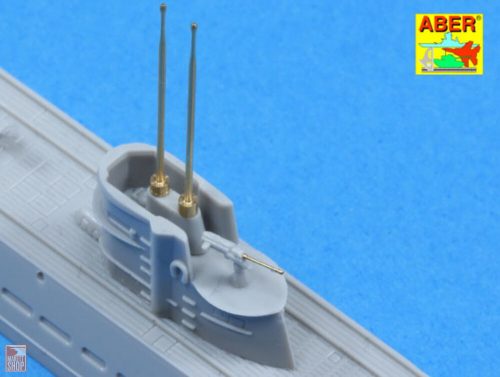 Aber Models 1:350 Set of barrels and periscopes for U-Boot type IX