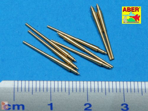 Aber Models 1:700 8 pcs 380 mm barrels for Bismarck