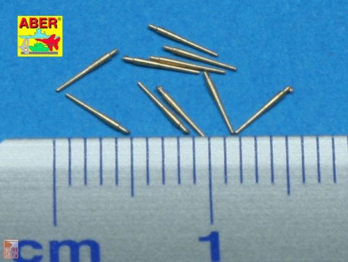 Aber Models 1:700 10 pcs 120 mm barrels for Royal Navy