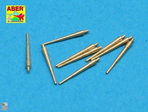 Aber Models 1:700 Set of 9 pcs 203 mm Barrels for New Orleans type