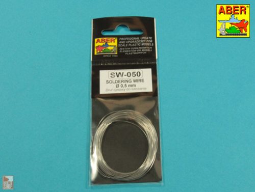 Aber Models  Soldering wire diameter 0,50mm length 5m