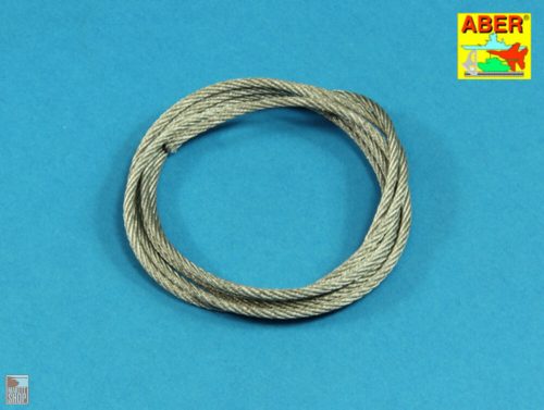 Aber Models  Stainless Steel Towing Cables fi 2,5mm, 125 cm long