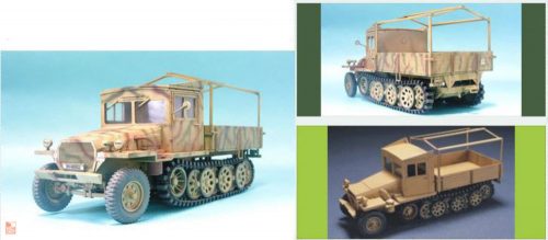 AFV-Club 1:35 Sdkfz11 late version with wood cab