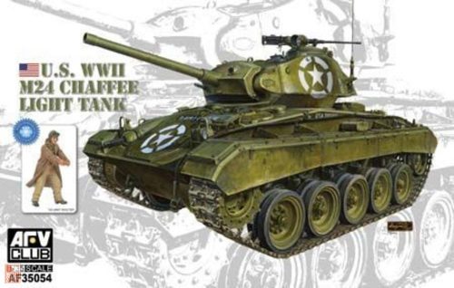 AFV-Club 1:35 WWII M24 Chaffee Light Tank