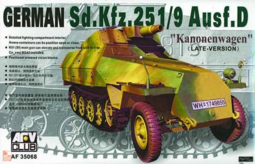 AFV-Club 1:35 SDKFZ 251 D/9 75 mm