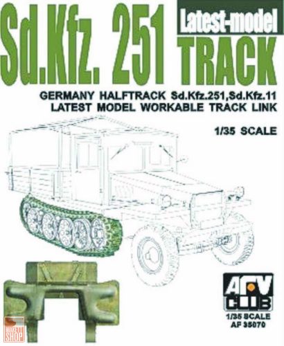 AFV-Club 1:35 SDKFZ 251 TRACK FINAL TYPE