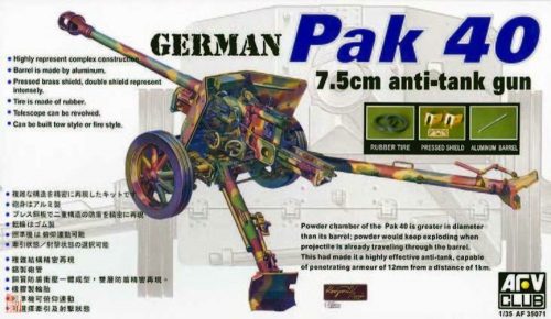 AFV-Club 1:35 PAK40 76 mm GUN