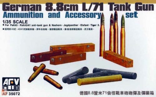 AFV-Club 1:35 PAK 43/41 AMMO SET