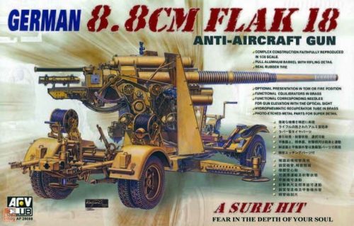 AFV-Club 1:35 8,8 cm FLAK 18