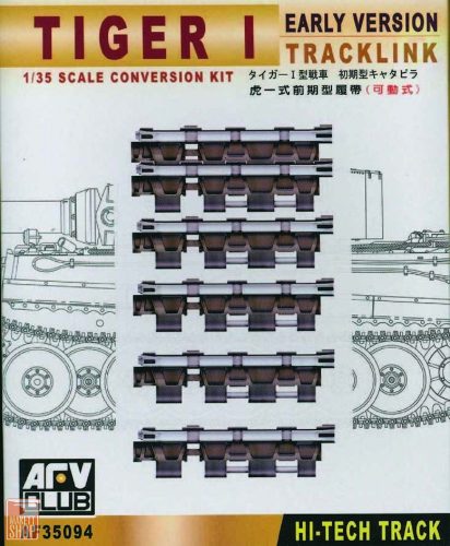 AFV-Club 1:35 TRACKS TIGER I EARLY (ARTICULATED)