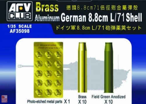 AFV-Club 1:35 German 8,8 cm L/71 SHELL