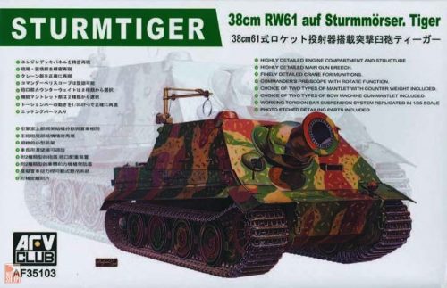 AFV-Club 1:35 Sturmtiger 38cm RW61