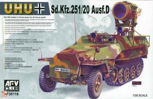 AFV-Club 1:35 SDKFZ 251/20 AUSF D ''UHU''