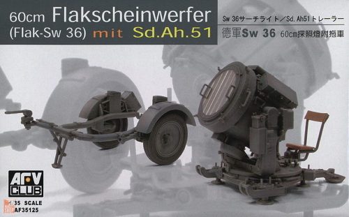 AFV-Club 1:35 SW-36 / 60 cm SEARCHLIGHT w/SDANH 51 TRAILER