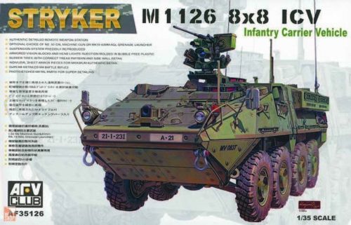 AFV-Club 1:35 M1126 8x8 ICV Stryker