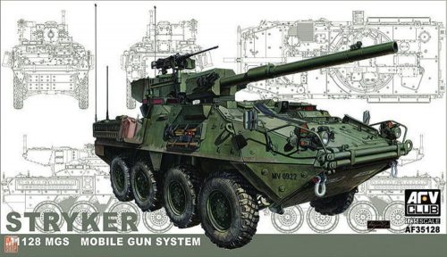 AFV-Club 1:35 STRYKER w/105mm gun MGS