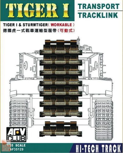 AFV-Club 1:35 Tiger Transport track workable