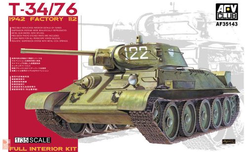 AFV-Club 1:35 T34/76 1942, Factory 112