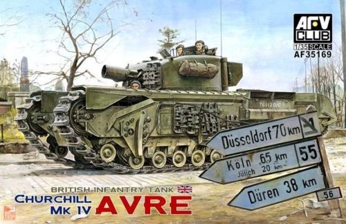 AFV-Club 1:35 Churchill MK IV AVRE (w/vinyl & work.tr.