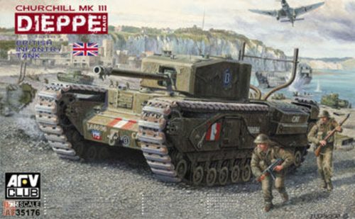 AFV-Club 1:35 Churchill Mk.3 (Dieppie)Includ. Workable