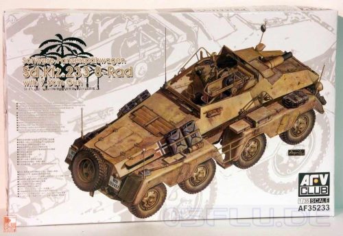 AFV-Club 1:35 Sd.Kfz.233 8-Rad with 7,5 cm Gun Schwere Panzerspähwagen