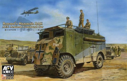 AFV-Club 1:35 AEC Armoured Commander Car of Rommel-Mam Mammoth (DAK)