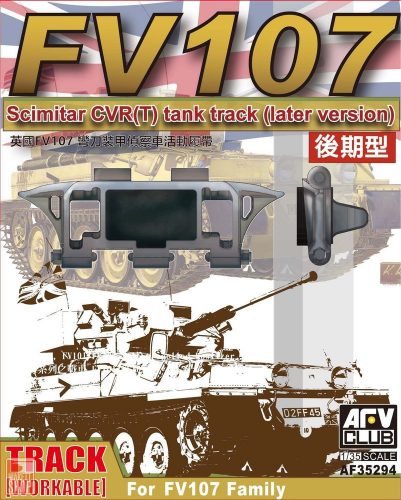 AFV-Club 1:35 Scimitar CVR Family Workable track(Late