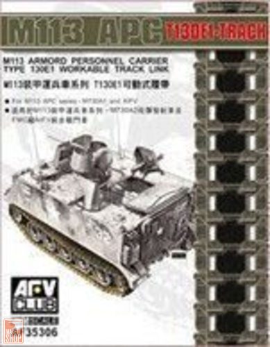 AFV-Club 1:35 M113 APC T130E1 Workable Track Link