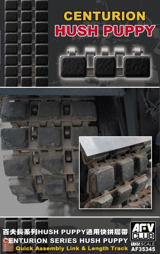 AFV-Club 1:35 Centurion Series Hush Puppy Quick Assembly Link & Length Track