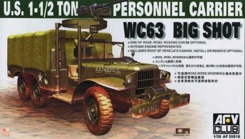 AFV-Club 1:35 DODGE WC-63 6X6 TRUCK