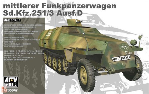 AFV-Club 1:35 Sd.Kfz. 251/3 Ausf.D mittlerer Funkpanzerwagen