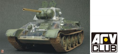 AFV-Club 1:35 T34/76 1943 transparent hull