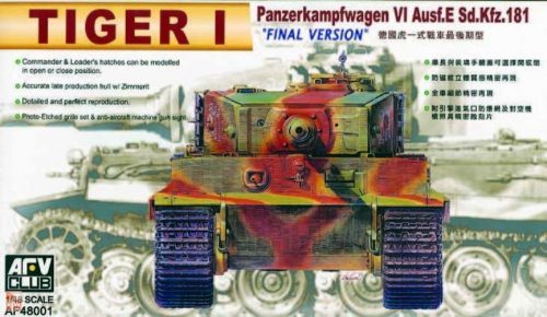 AFV-Club 1:48 TIGER I E LATE