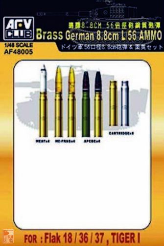 AFV-Club 1:48 8,8 cm L/56 AMMUNITION