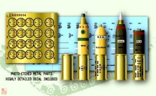 AFV-Club 1:35 U.K. 95 mm Howitzer Ammo Set