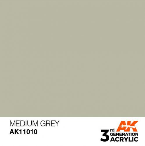 Acrylics 3rd generation Medium Grey 17ml