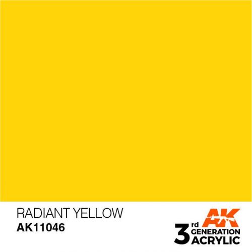 Acrylics 3rd generation Radiant Yellow 17ml