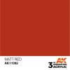 Acrylics 3rd generation Matt Red 17ml